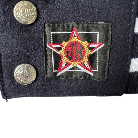 Vintage 1990s New York Yankees Reversible Varsity Jacket by JH Design –Sz Medium - Picture 10 of 16